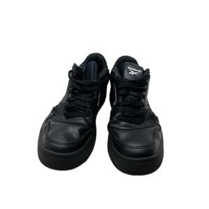 Reebok Black Leather High Top Sneakers Mens 8.5